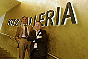 Das Investoren-Team der KITZ GALLERIA, Hermann Oberreiter und KR Fritz Unterberger, freuen sich über das glanzvolle Grand Opening.